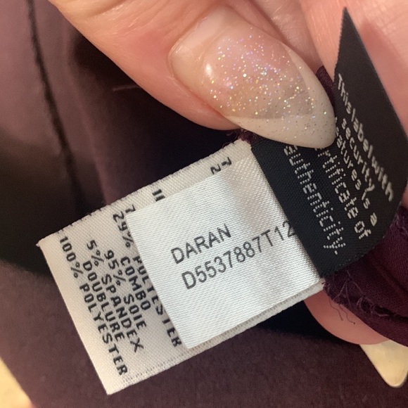 Diane Von Furstenberg Daren dress in Plum - Picture 10 of 10